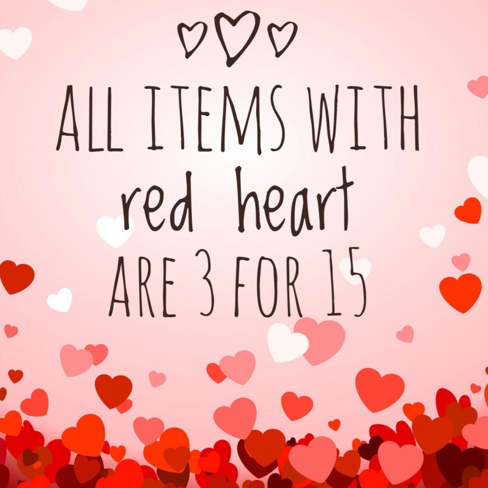 ❤️ 3 for $15